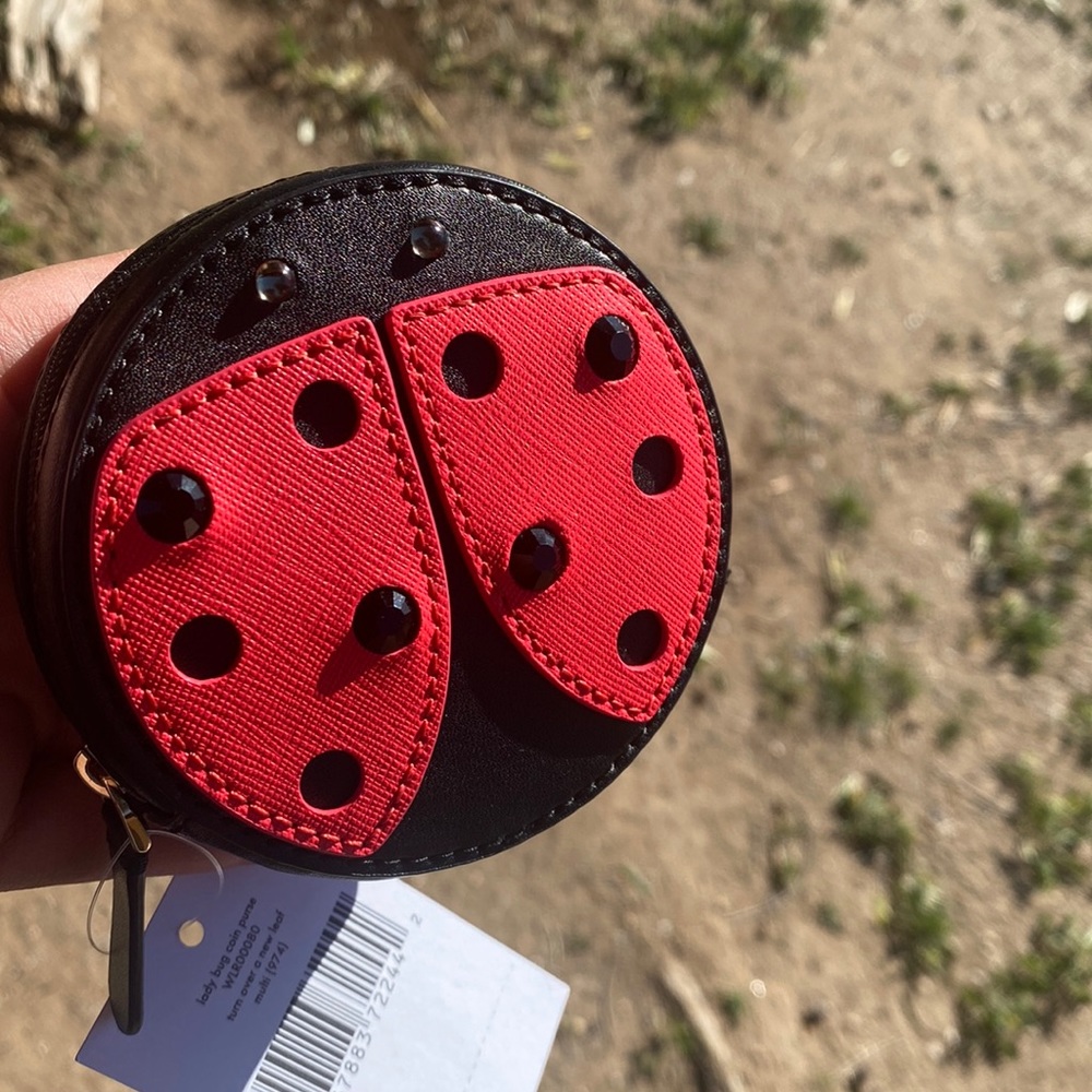 NWT lady bug coin purse